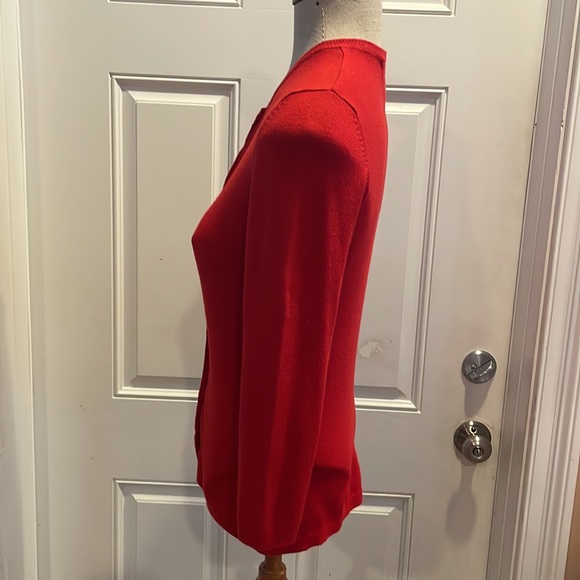 B B’s closet sweater Cardigan women’s size S small Vintage red - Picture 4 of 15